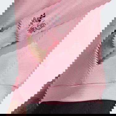 Sweatshirt adidas Originals x André Saraiva Hoodie Rosa | IA6393, 3