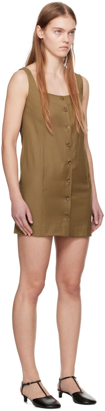 Klä Loulou de Saison Loulou de Saison Idon Button-Front Minidress Svart | IDON, 4