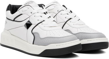 Sneakers och skor Valentino Valentino Garavani One Stud Low-Top Nappa Vit | 6Y2S0E71NWN, 3