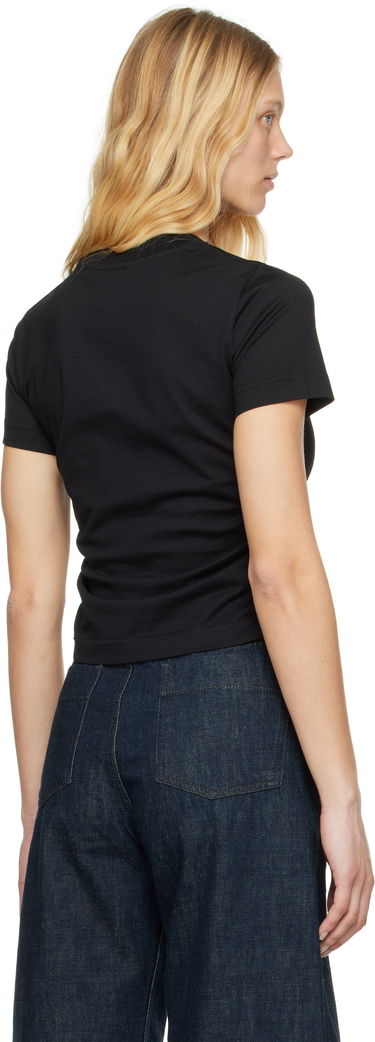 T-shirt Burberry Burberry Cotton T-Shirt Svart | 8109187, 2