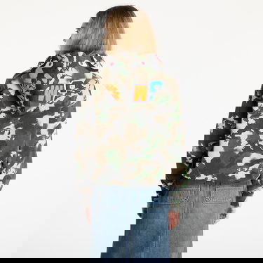 Sweatshirt BAPE A BATHING APE Map Camo Shark Relaxed Fit Full Zip Hoodie Grön | 001ZPL301001MGRN, 3