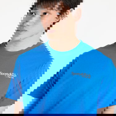 T-shirt Sporty & Rich Sporty & Rich Health is Wealth T-Shirt Blå | TO043622300BL67, 1