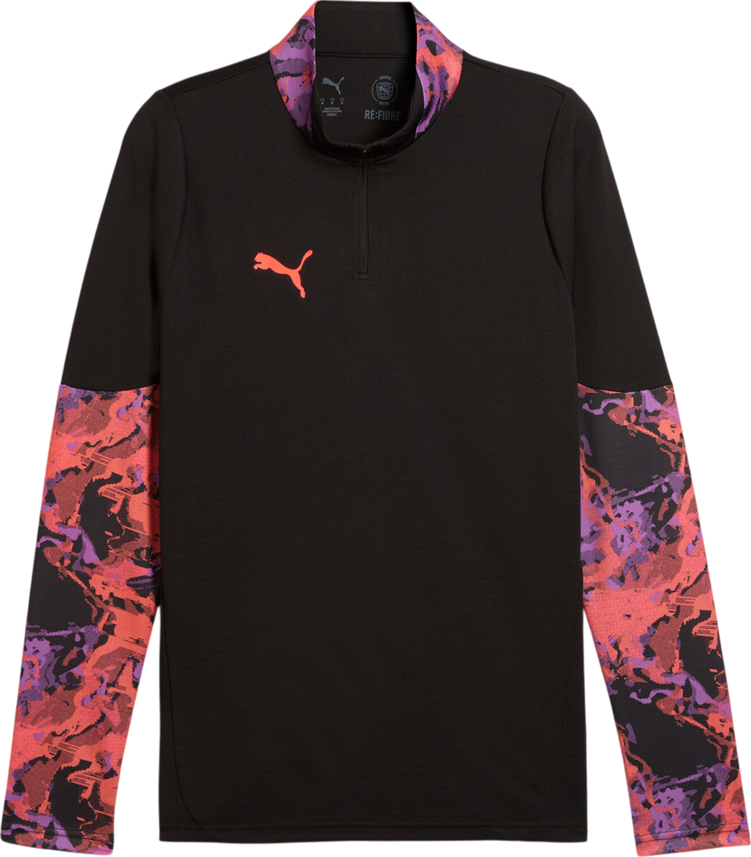 Jersey Puma Puma individualCUP 1/4 Zip Training Top Svart | 659895-07
