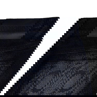 Jeans Pleasures Encore 5 Pocket Denim Jeans Svart | P22W034-BLACK, 8