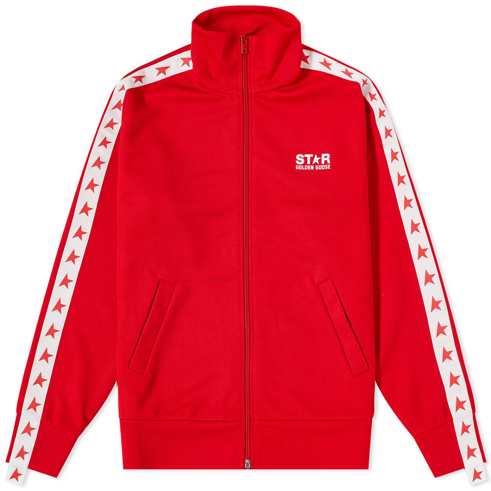 Jacka Golden Goose Golden Goose Star Zip Track Jacket Röd | GWP00875-P000520-40380, 0