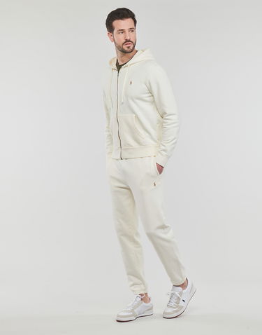 Sweatshirt Polo by Ralph Lauren Molleton Dye Hoodie Vit | 710916692003, 2