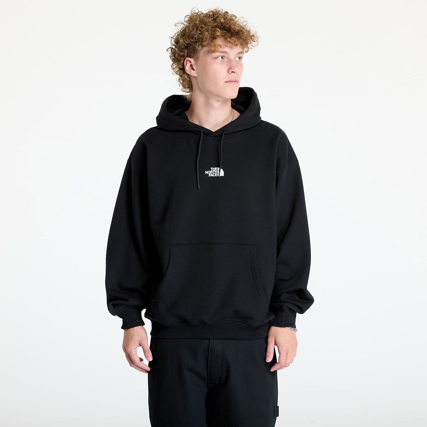 Sweatshirt The North Face Zumu Oversize Hoodie Tnf Black Svart | NF0A89FJJK31, 0