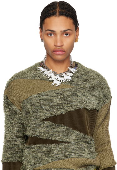 Pin Chopova Lowena Chopova Lowena Best Bugs Moth & Snail Stud Earrings Metallisk | 6578, 2