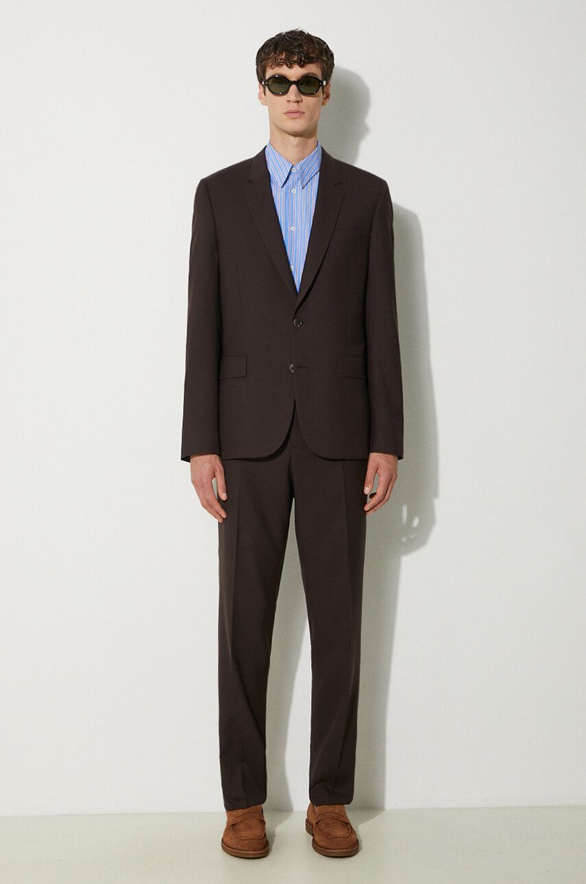 Skjorta Paul Smith Paul Smith Regular Fit Striped Cotton Shirt Blå | M1R.700Y.N02387, 1