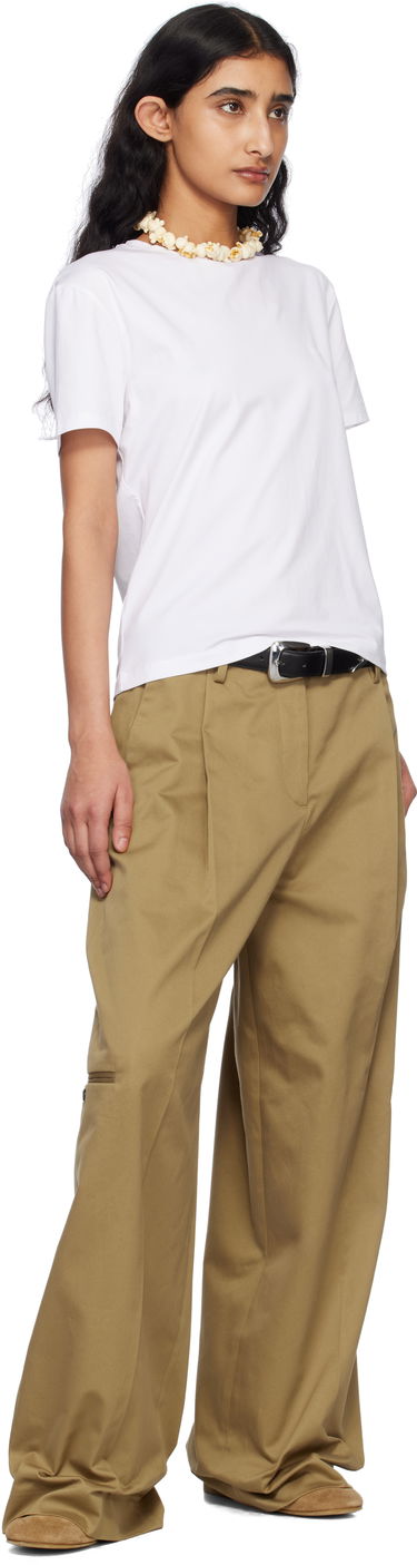 T-shirt Acne Studios Acne Studios Regular Fit T-Shirt Vit | CL0309-, 4