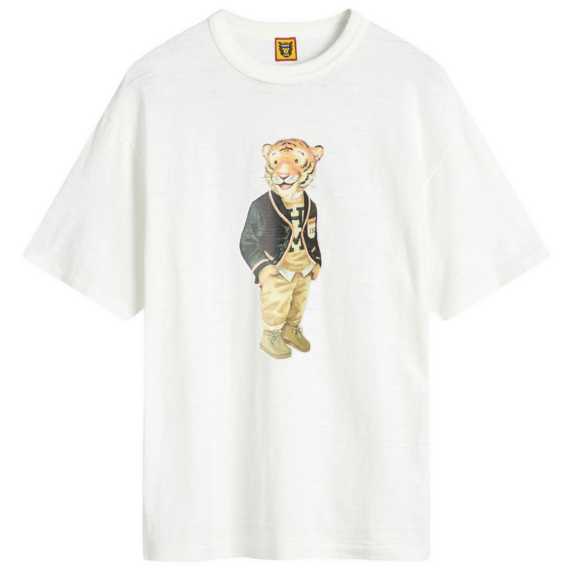 T-shirt Human Made Human Made Graphic T-Shirt With Tiger Print Vit | HM28TE005-WH