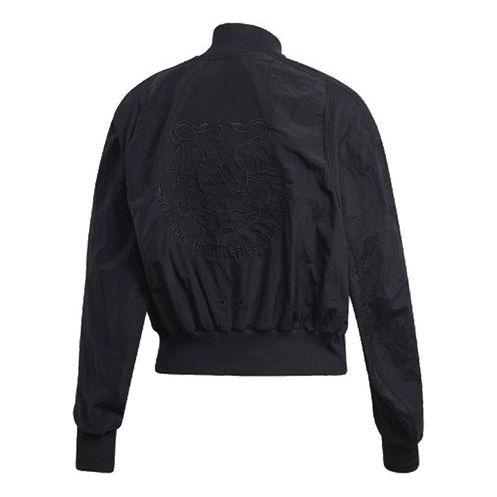 Bomberjacka adidas Originals Woven Stitching Jacket Svart | FK0975