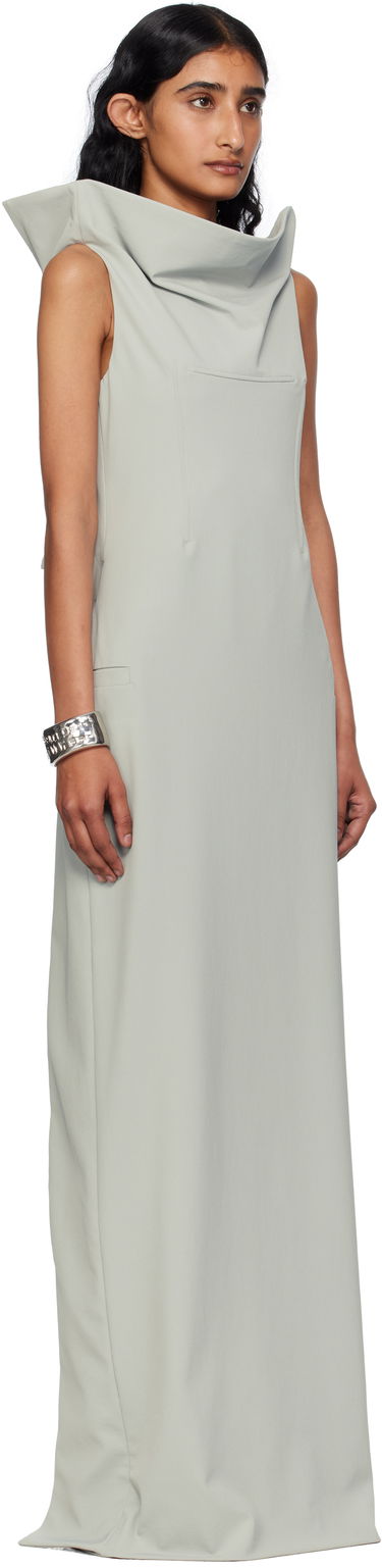 Klä Jean Paul Gaultier Jean Paul Gaultier Backless Maxi Dress Grå | 25/03-W-DR045-W002-02, 1
