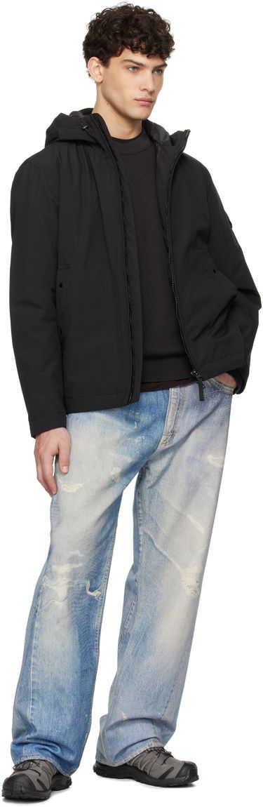 Vindjacka Stone Island Stone Island Soft Shell Jacket Svart | K1S15 4100047 S0A27, 4