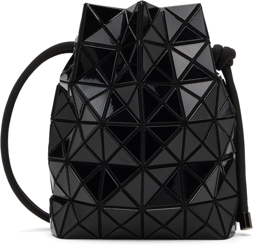 Handväska BAO BAO ISSEY MIYAKE Geometric Pattern Wring Shoulder Bag Svart | BB48AG531