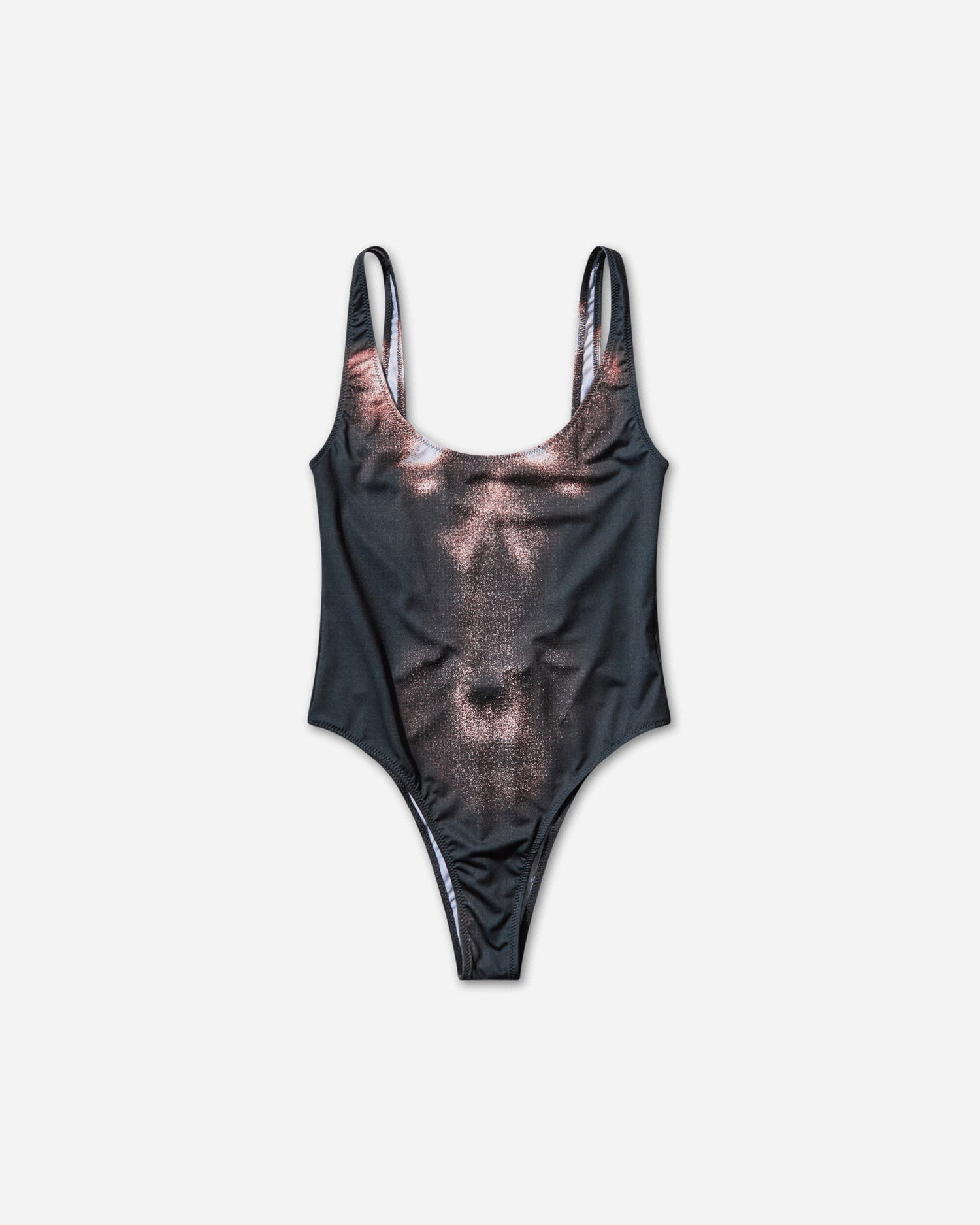 Badkläder Jean Paul Gaultier Body Dust One-Piece Swimsuit Svart | 2504WSW073J022P 0060, 1