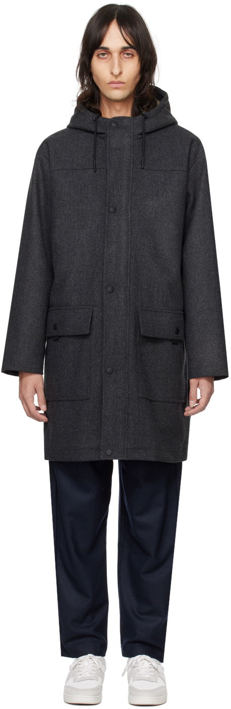 Rockar A.P.C. Dave Coat Grå | PSAIG-H30197