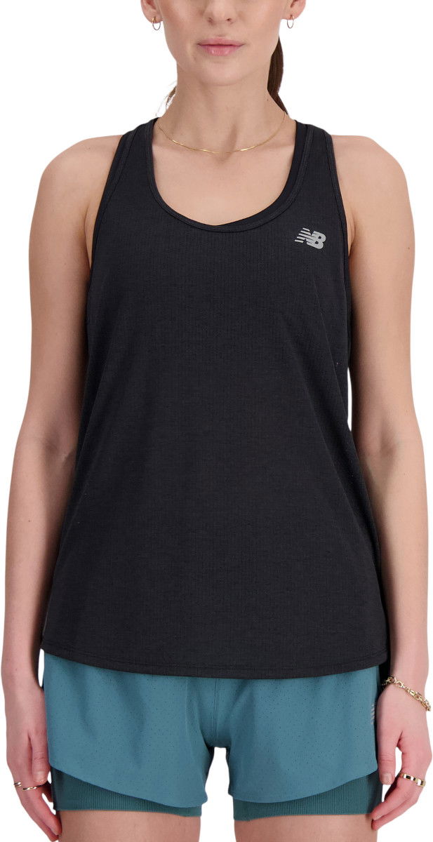 Linne New Balance Athletics Tank Svart | wt41250-bkh