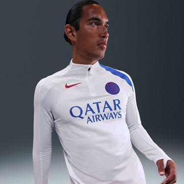 T-shirt Nike Paris Saint-Germain Total 90 Strike Soccer Knit Drill Top Vit | hm3356-101, 3