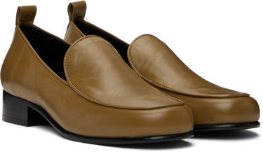 Skovård BY FAR BY FAR Alfred Leather Loafers Brun | MWFFC023LL002BR044PL, 3