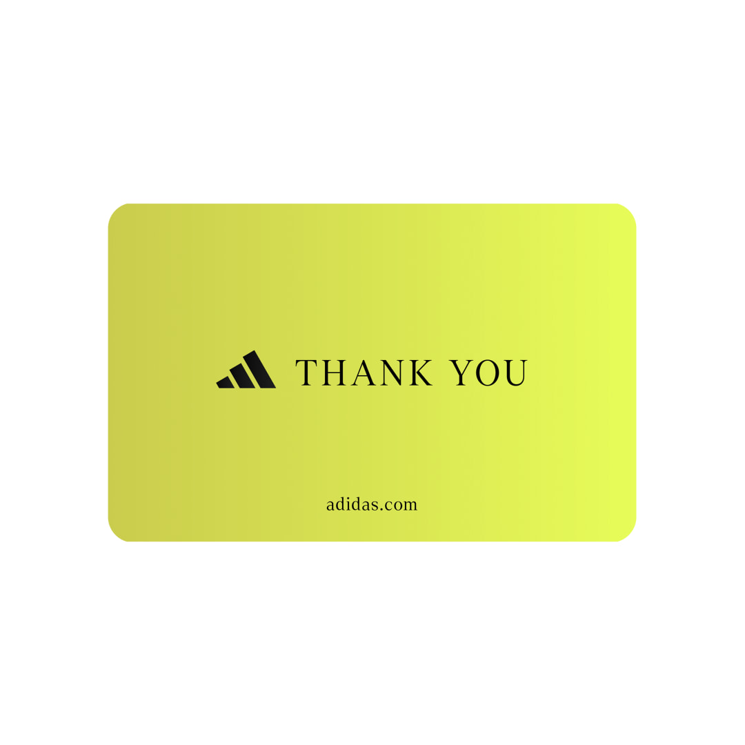 Kläder och accessoarer adidas Performance Gift Card Gul | GC2838, 1