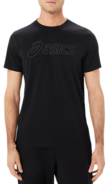 T-shirt Asics Logo Short Sleeve T-Shirt Svart | 2031e188-002