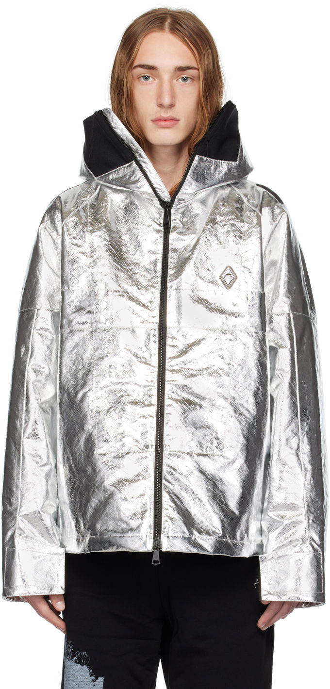 Jacka A-COLD-WALL* Foiled Jacket Grå | ACWMO204, 0
