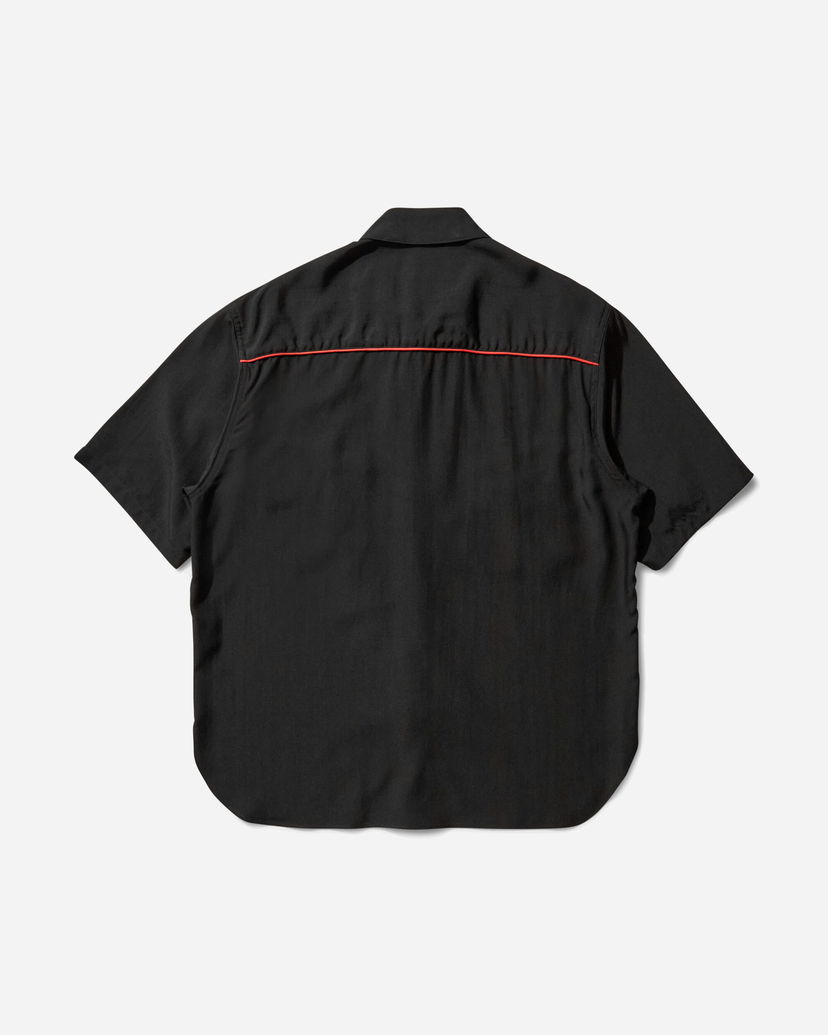 Skjorta WACKO MARIA Western Shirt Type-5 Svart | 25SS-WMS-WS05 BLACKRED