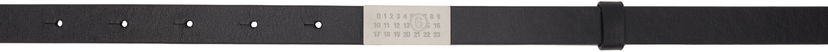 Bälten Maison Margiela MM6 Maison Margiela Mini Numeric Belt Svart | SA5TP0011 P7258