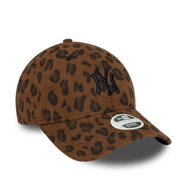 Keps New Era Leopard Cord 9TWENTY NY Yankees Adjustable Cap Brun | 60691324, 2