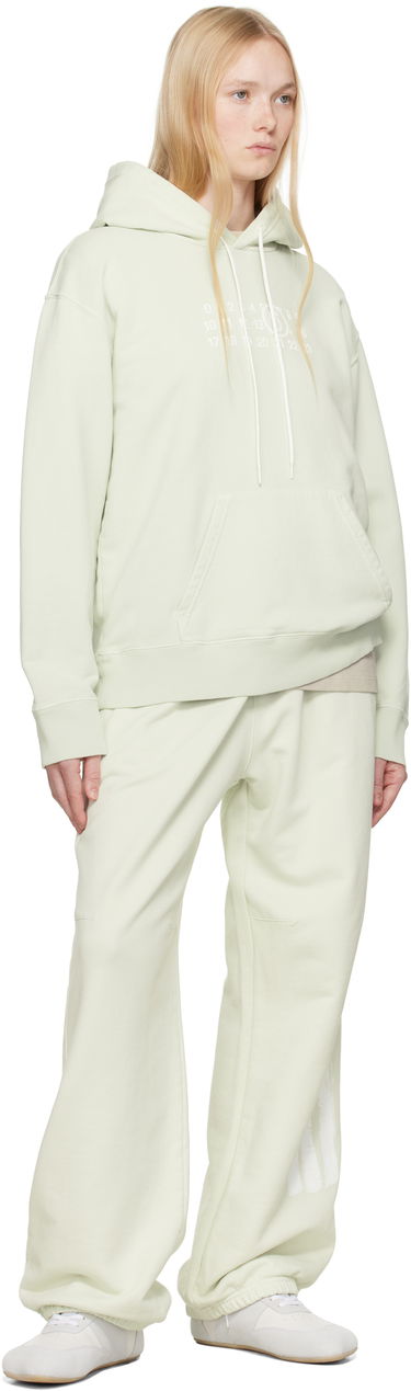 Sweatshirt Maison Margiela MM6 Maison Margiela Unbrushed Sweat Jersey Hoodie Grön | S62GU0138 M25004, 3