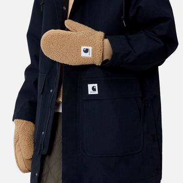 Handskar Carhartt WIP Orla Fleece Mittens Brun | I033850_9, 0