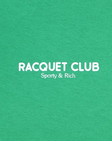 T-shirt Sporty & Rich Racquet Club T-Shirt Grön | TS655GS, 1
