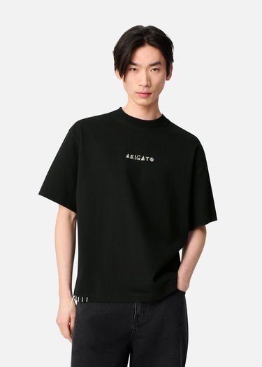 T-shirt AXEL ARIGATO Men's Arigato Threaded T-Shirt Svart | A3443002, 2