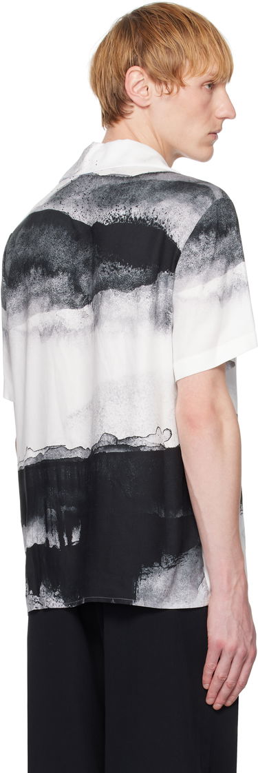 Skjorta Balmain Balmain Pyjama Moon Print Shirt Vit | EH0HN087VI27, 2