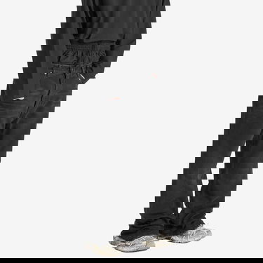 Jeans Balenciaga Balenciaga Layered Denim Jeans, Size Large Svart | 814224-TRW58-6412, 2