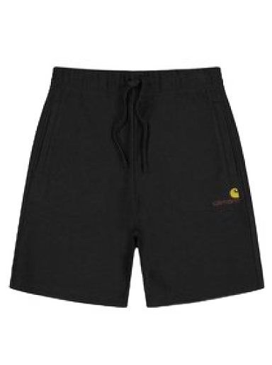 Shorts Carhartt WIP American Script Sweat, Svart | I031685.89XX