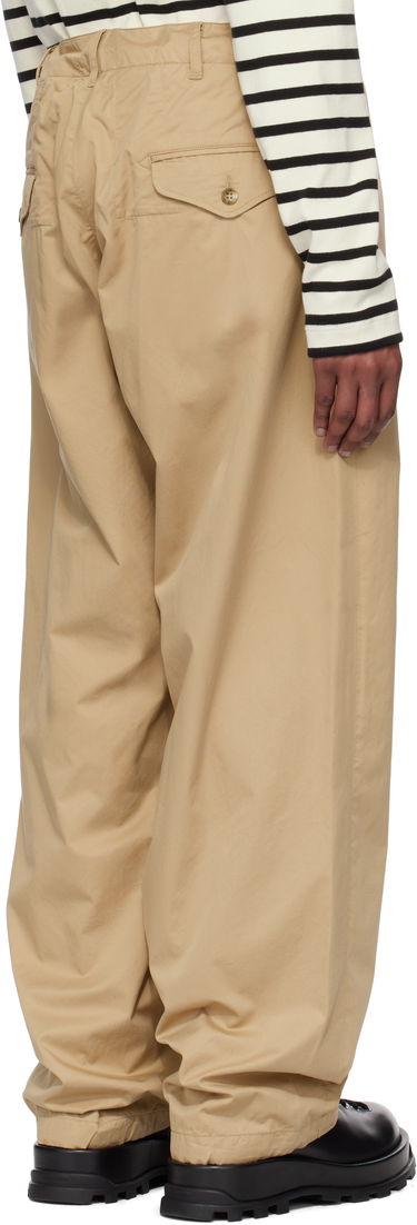 Cargo byxor Engineered Garments Engineered Garments Gurkha Trousers Beige | 25S1F039, 2