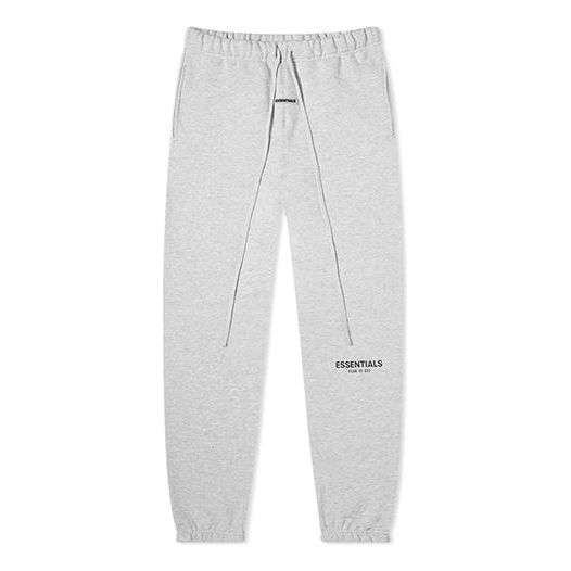 Träningsbyxor Fear of God Fear of God Essentials FW19 Sweatpants Grå | FOG-FW19-35
