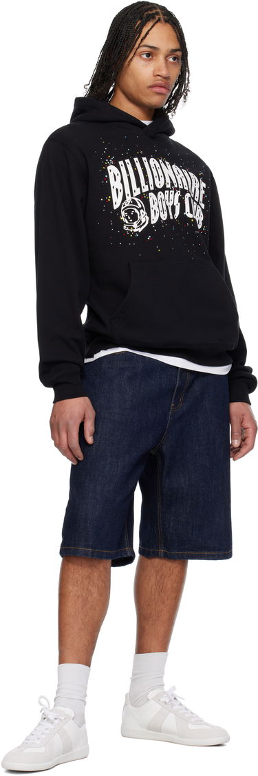 Sweatshirt BILLIONAIRE BOYS CLUB Billionaire Boys Club Embellished Arch Logo Popover Hoodie Svart | B25141, 3