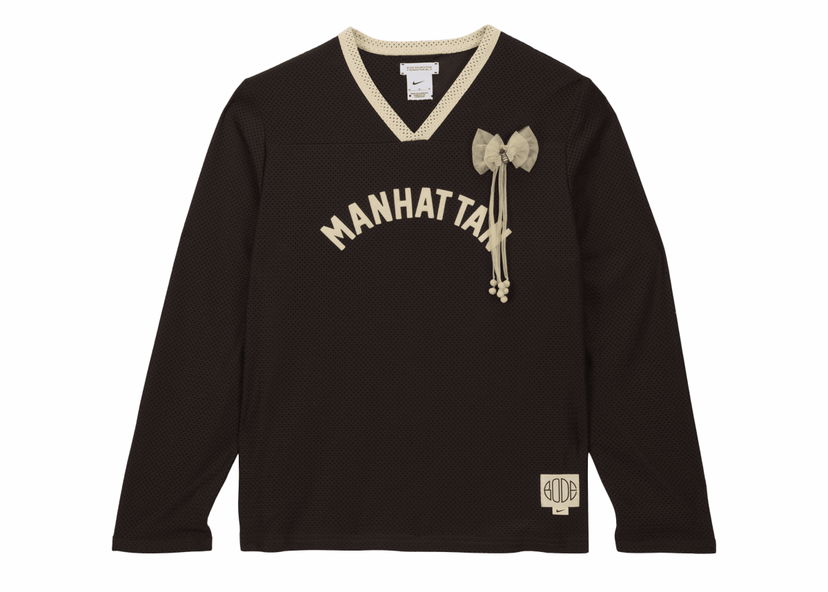 Jersey Nike BODE x Mesh Jersey (Asia Sizing) Brown/Cream Svart | FJ8795-235