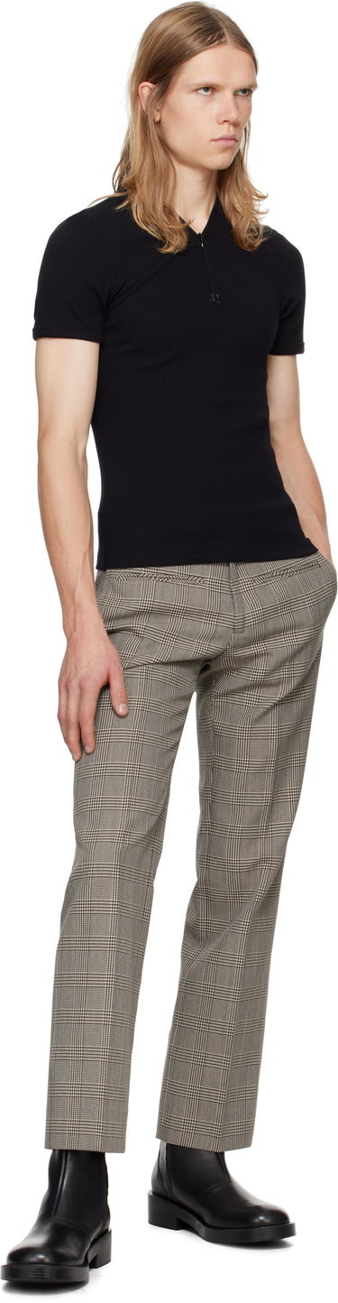 Byxor Courrèges Prince of Wales Check Trousers Brun | 324CPA249PL0166, 3