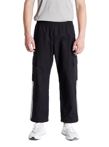 Cargo byxor adidas Originals 3-Stripes Cargo Svart | H09117
