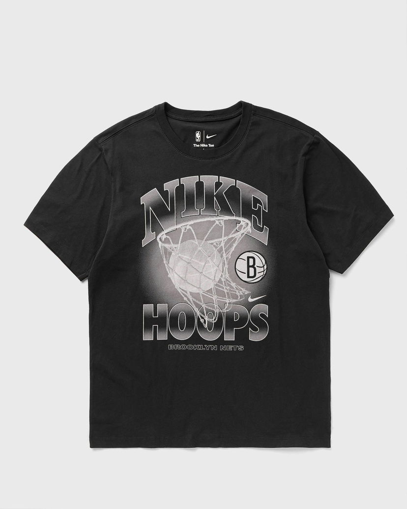 T-shirt Nike NBA Max90 Brooklyn Nets Courtside Short Sleeve T-Shirt Svart | HQ1264-010