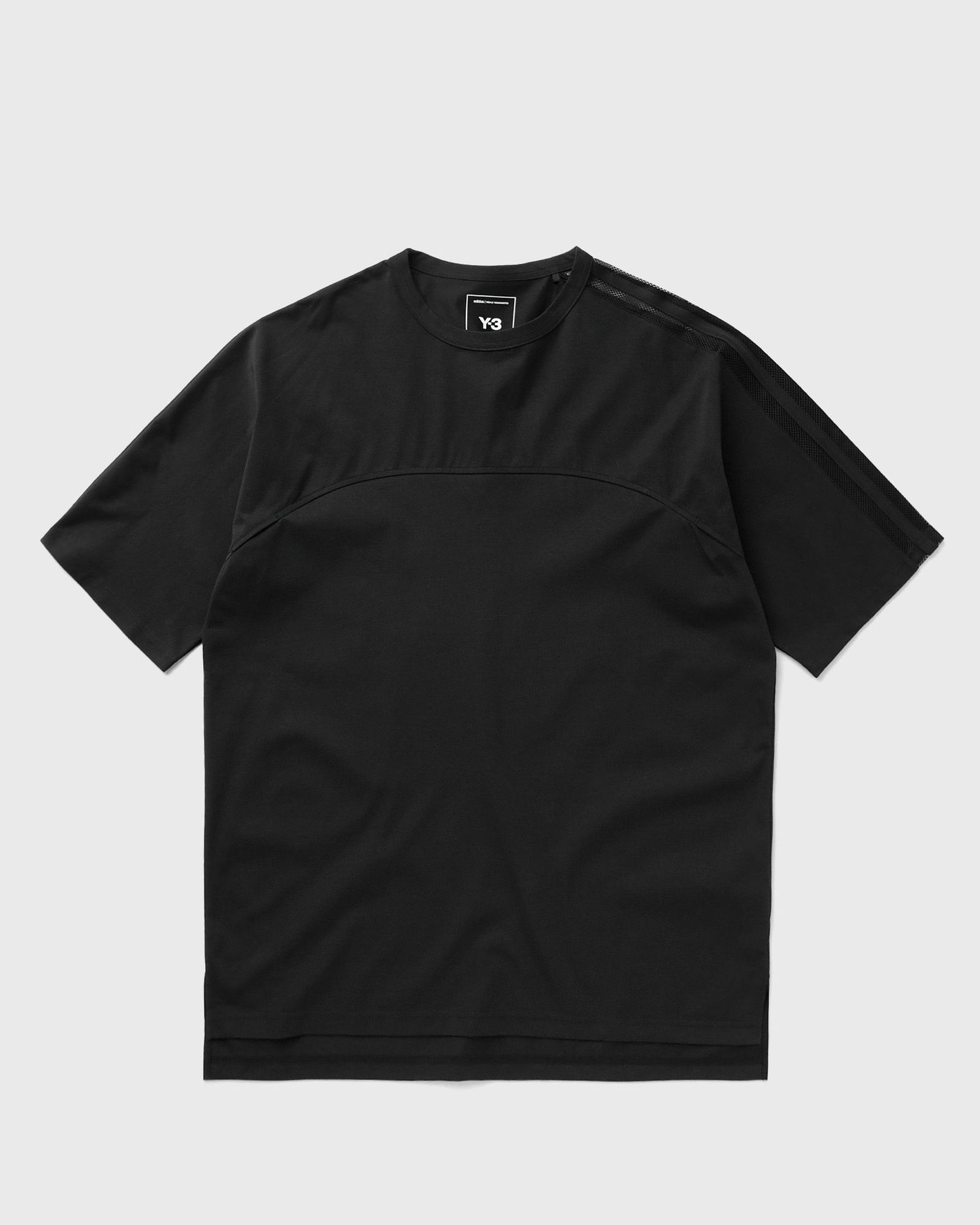 T-shirt Y-3 Mesh 3 Short Sleeve T-Shirt Svart | JL8312, 0