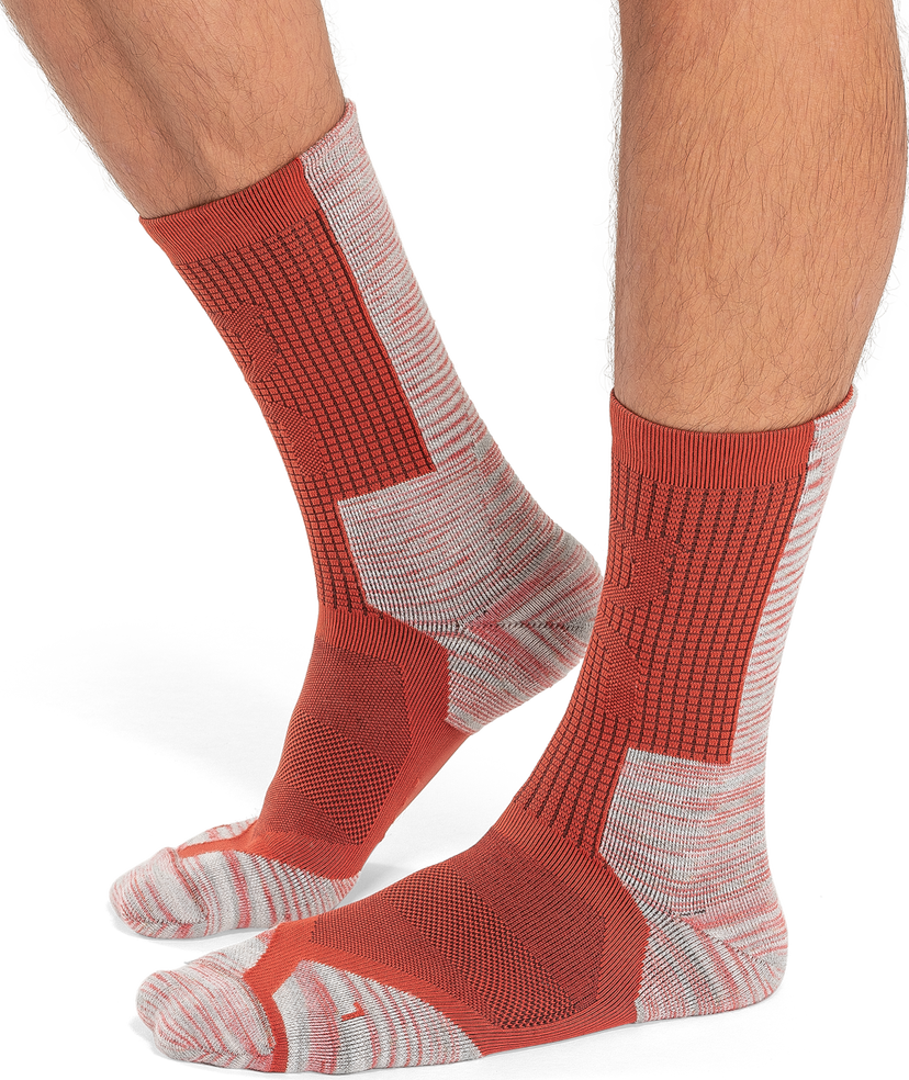 Strumpor On Running Explorer Merino Socks Röd | 386-01195