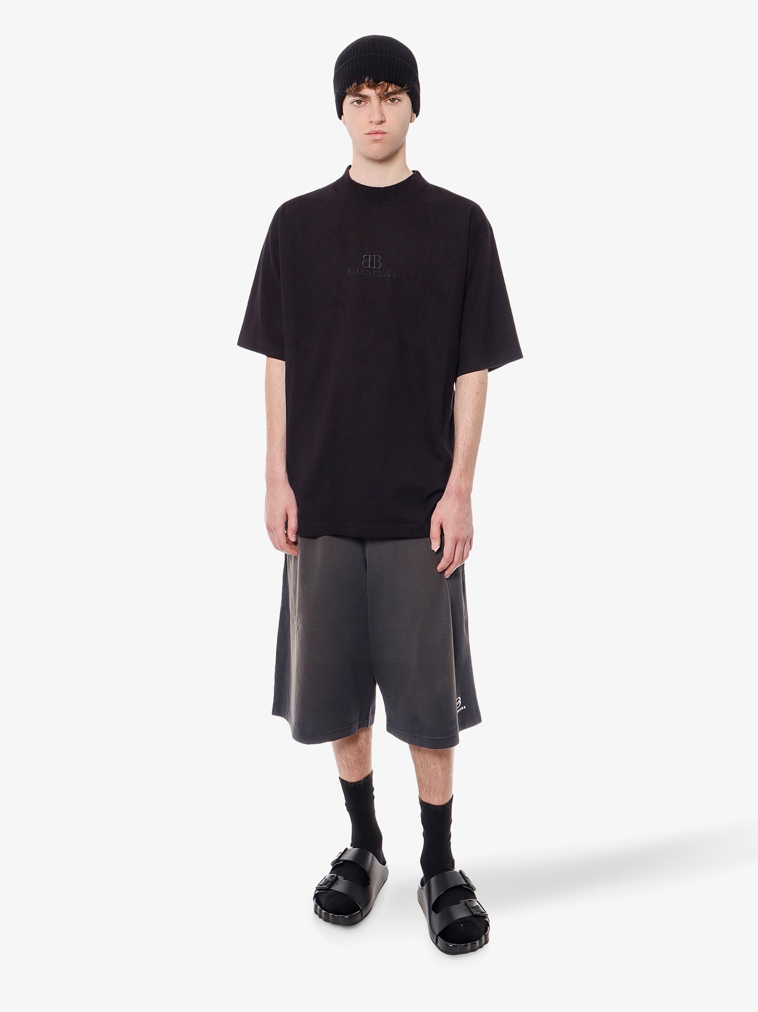 T-shirt Balenciaga T-SHIRT Svart | 764235TQVS82020, 1