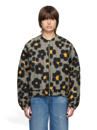 Bomberjacka KENZO Paris Hana Leopard Reversible Bomber Svart | FD55BL1329ND