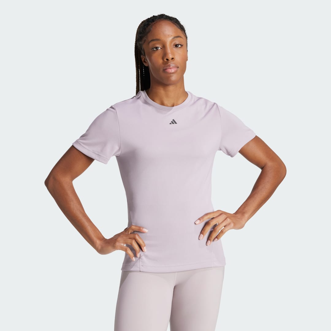 T-shirt adidas Performance Designed for Training HEAT.RDY HIIT Tee Purpur | IU1122, 1
