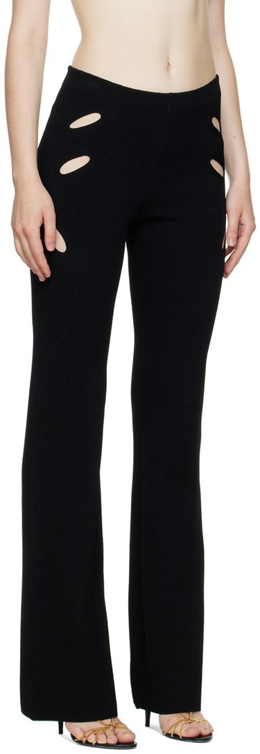 Damasker Dion Lee Slit Detail Trousers Svart | C7133P22, 4